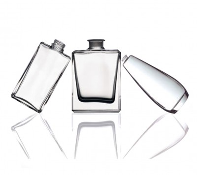 Step by step system of irregular glass bottles